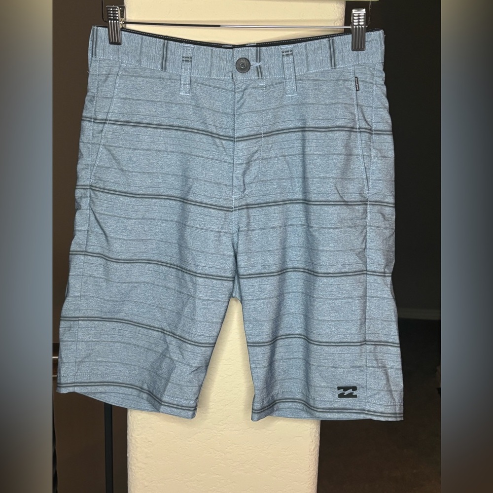 Billabong Striped Submersibles Men’s Board Shorts Size 28 Summer Swim Beach